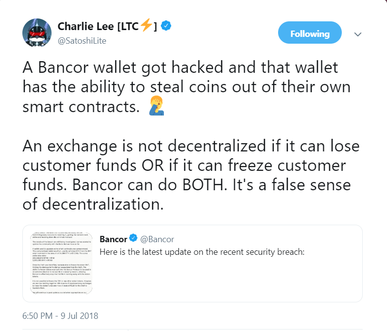 decentralized exchange hack