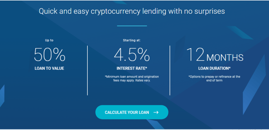 BlockFi Cryptocurrency Lending Platform