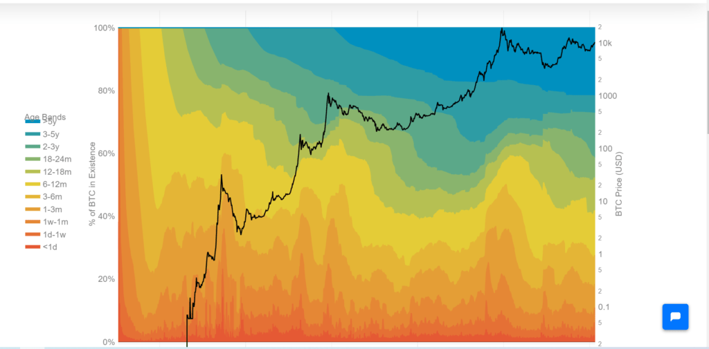 42% of Bitcoin Supply Hasn't Moved Since July 2017 1 bitcoin supply