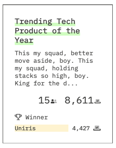 Uniris Wins Noonies 2020 ‘Trending Tech Product of the Year’, Presented by HackerNoon 1