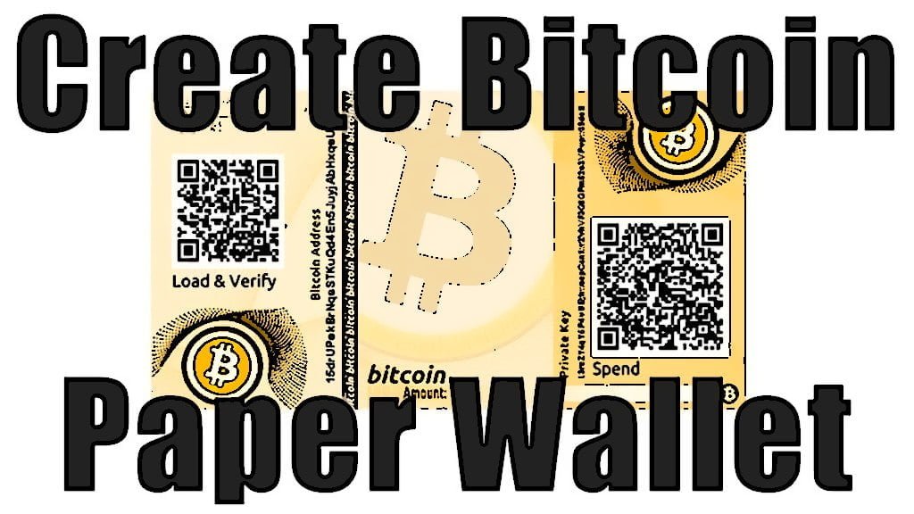 how to make a paper bitcoin wallet
