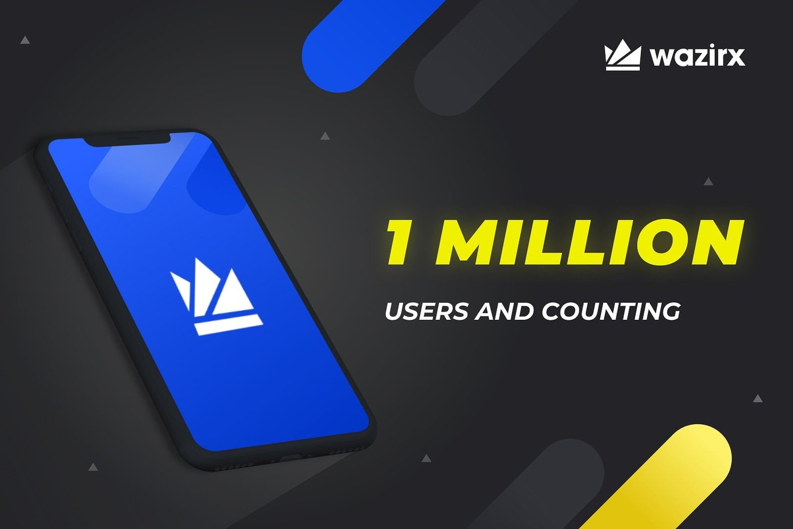 WazirX Reaches A Milestone Of 1 Million Users - Bitcoinik