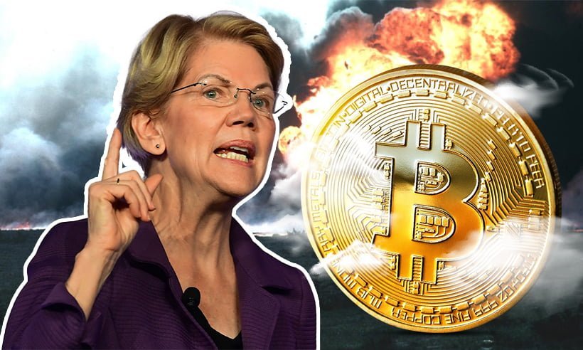 Elizabeth Warren seeks to stop the involvement of Wall Street Bank in crypto 2