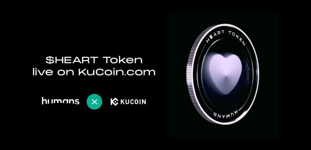 Humans.ai's $HEART token gets listed on KuCoin and tops 30 mln. volume on the first day of trading 4