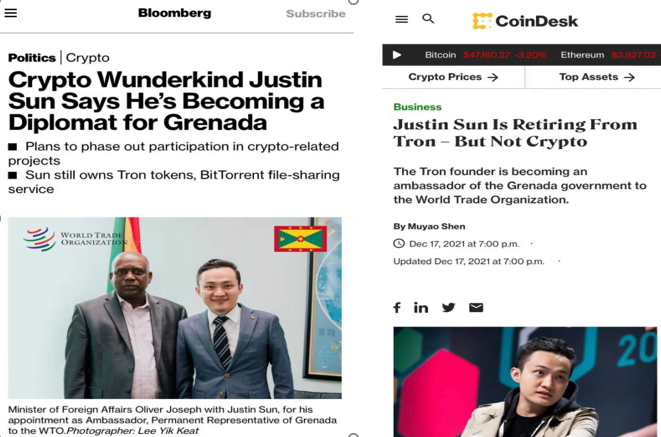 Grenada Appoints Justin Sun as WTO Ambassador to Power Local Economic Growth with Digital Technologies 4