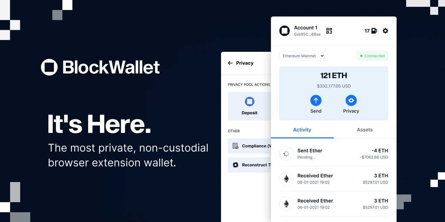 BlockWallet Launches The World's Most Privacy-Focused Web3 Browser Wallet 4