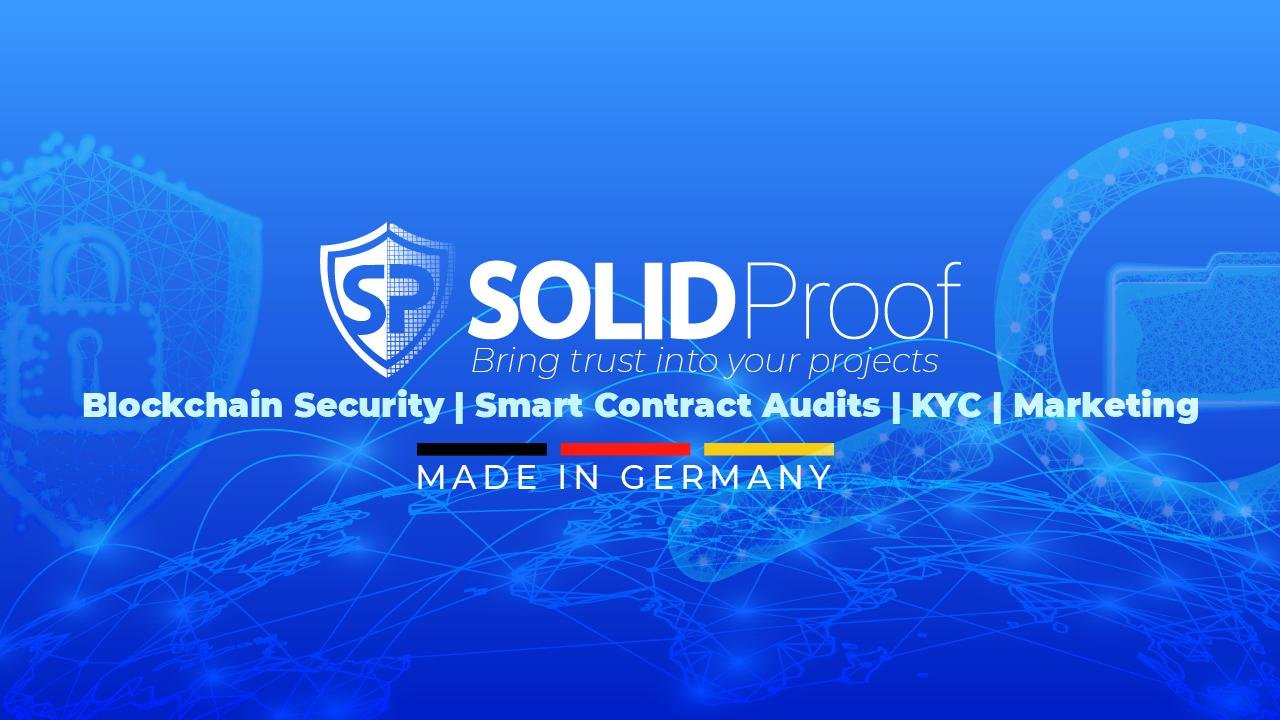 Solidproof Obtains Licenses for its Transformational Auto Audit Tool Solution 12