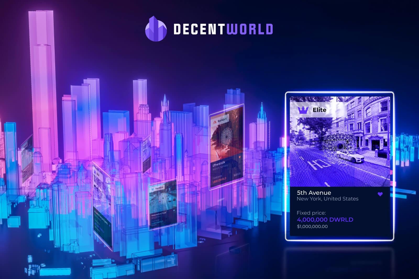 From 12M Street NFTs to 18.5M in Less Than 3 Months - DecentWorld Expands Its Metaverse 2