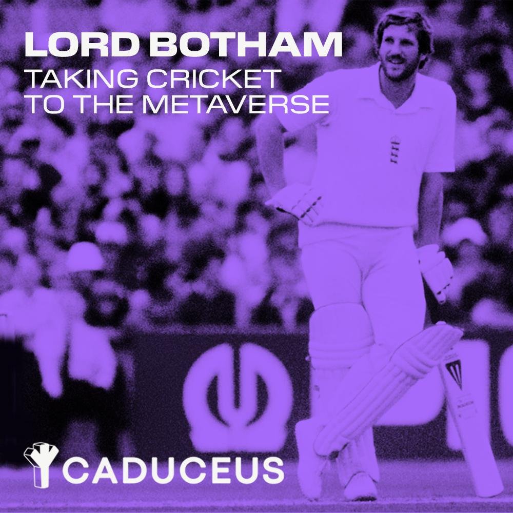 Caduceus Partners with Lord Botham to Launch Cricket into the Metaverse 1