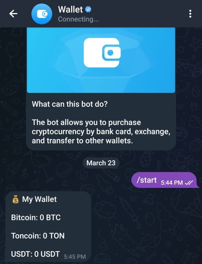 Now Telegram messaging app supports USDT payment 1