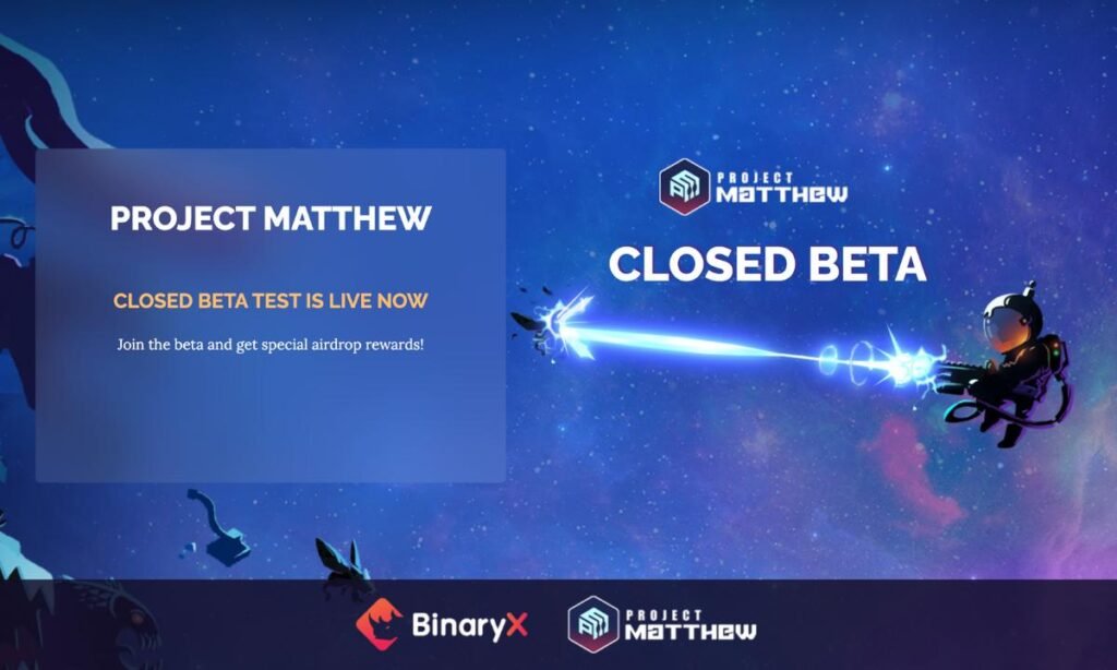 BinaryX Releases Trailer and Opens Beta Test For Futuristic Space Game Project Matthew 1