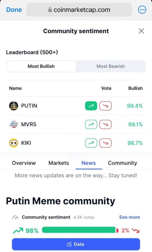 Putin Memecoin: The Bullish Trendsetter Taking Over the Crypto World 3