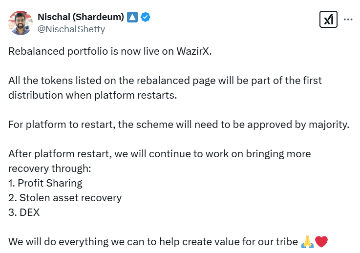 Wazirx Announced to Launch Rt Token To Compensate $230 Million Hack 1